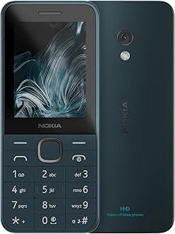 225 4G (2024) | Dual SIM | GSM | Unlocked | International Version | Dark Blue