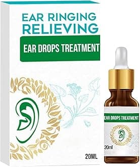 Organic Ear Ringing Remedy Drops,Ear Drops to Help Stop Ringing in The Ears,Tinnitus Relief,Noises in Ears,Pain,and Discomfort,Relieves Ear Aches,Swimmer's Ear (3pcs)