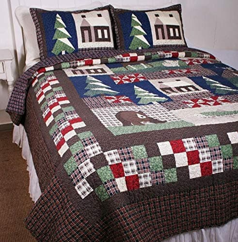 Mountain Trip King Quilt Set