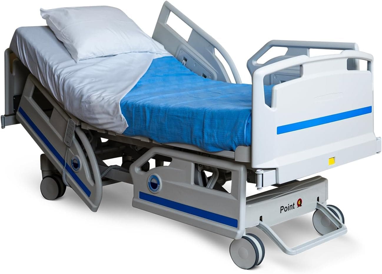 Point A (PAM-3H) Premium 3-Function Full Electric Hospital Bed for Home Use, ...