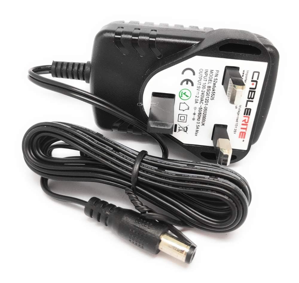 5v power supply adapter for Revitive IX Circulation Booster - psu plug cable