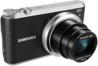 Samsung WB WB350F 16.3MP 1/2.3" CMOS 4608 x 3456pixels Black Digital Camera (16.3 MP, 4608 x 3456 Pixels, CMOS, 21x, Full HD, Black)