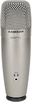 Samson C01U Pro USB Studio Condenser Microphone