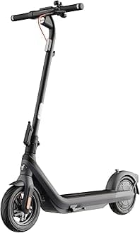 Ninebot E2 Plus II/E2 Pro/E3 Pro Electric Scooter, 15.5–20 MPH, Long Range, Dual Elastomer Suspension (E3 Pro only), Foldable Adult Scooter, UL 2272 & 2271 Certified