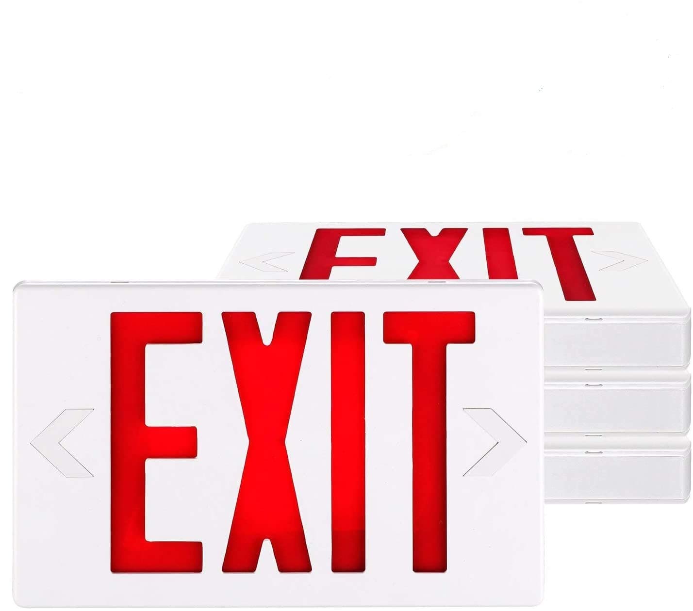 Red Led Exit Sign