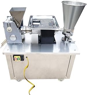 T. X. 4800pcs/h Dumpling machine automatic Stainless steel Dumpling maker machine for Samosa/Spring rolls/empanada/Pierogi/Ravioli/momo with 1 mold(220V/50HZ,dumpling maker)