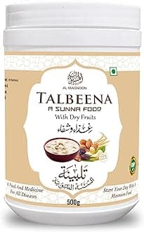 Talbina with Dry Fruit 500g (pack of 1) / A sunnah & healthy diet porridge for all age group