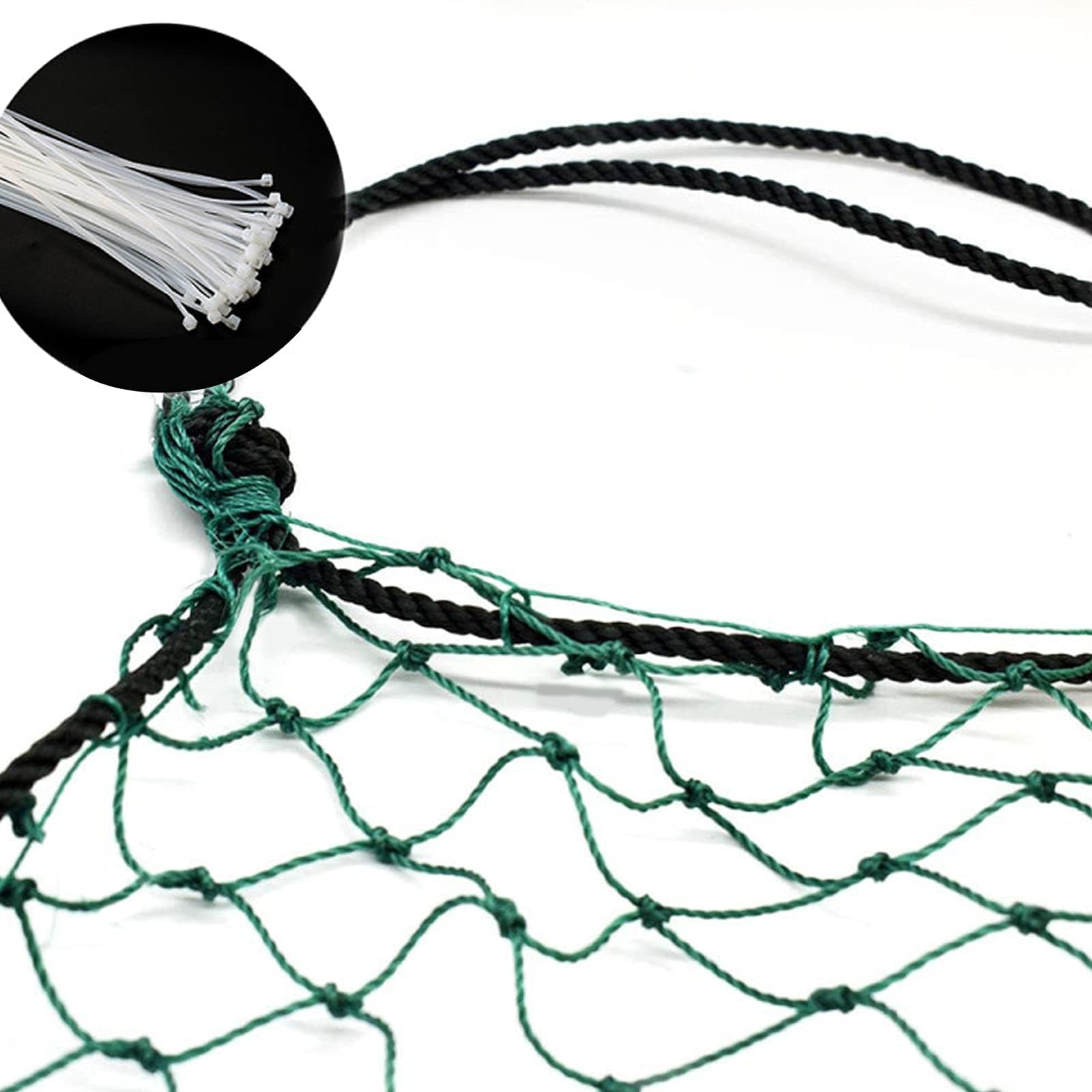 Multifunction Baseball Practice Netting Sports Barrier Netting Baseball Backstop Net 10 x 3 Ft- 10x 30 Ft