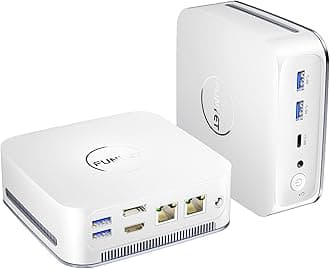 Mini PC Gaming PC, Desktop Computer with Intel 12th Gen Alder Lake N95(up to 3.4GHz), 8GB DDR4 RAM 256GB SSD, Supports 4K Displays, Windows 11 Pro White