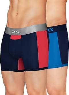 XYXX Men's Modal Relaxed Printed Trunks