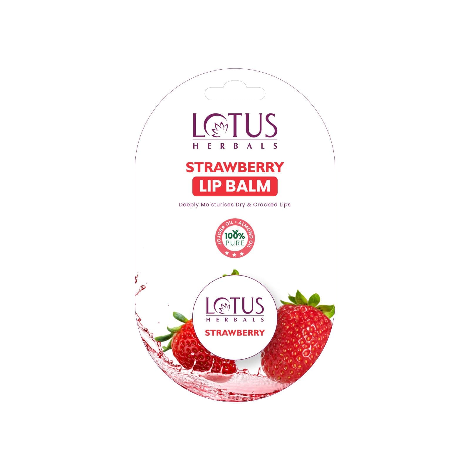 Lotus Herbals LIP BALM Strawberry 5gm