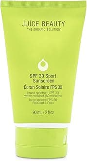 SPF 30 Sport Sunscreen, Water Resistant, Mineral Zinc SPF 30 Natural Ingredients Sunscreen, Reef Friendly 3 fl oz