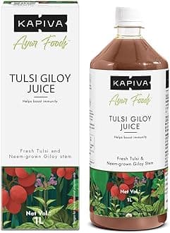 Wild Tulsi Giloy Juice | Fresh Tulsi and Neem-grown Giloy to Support Immune Health