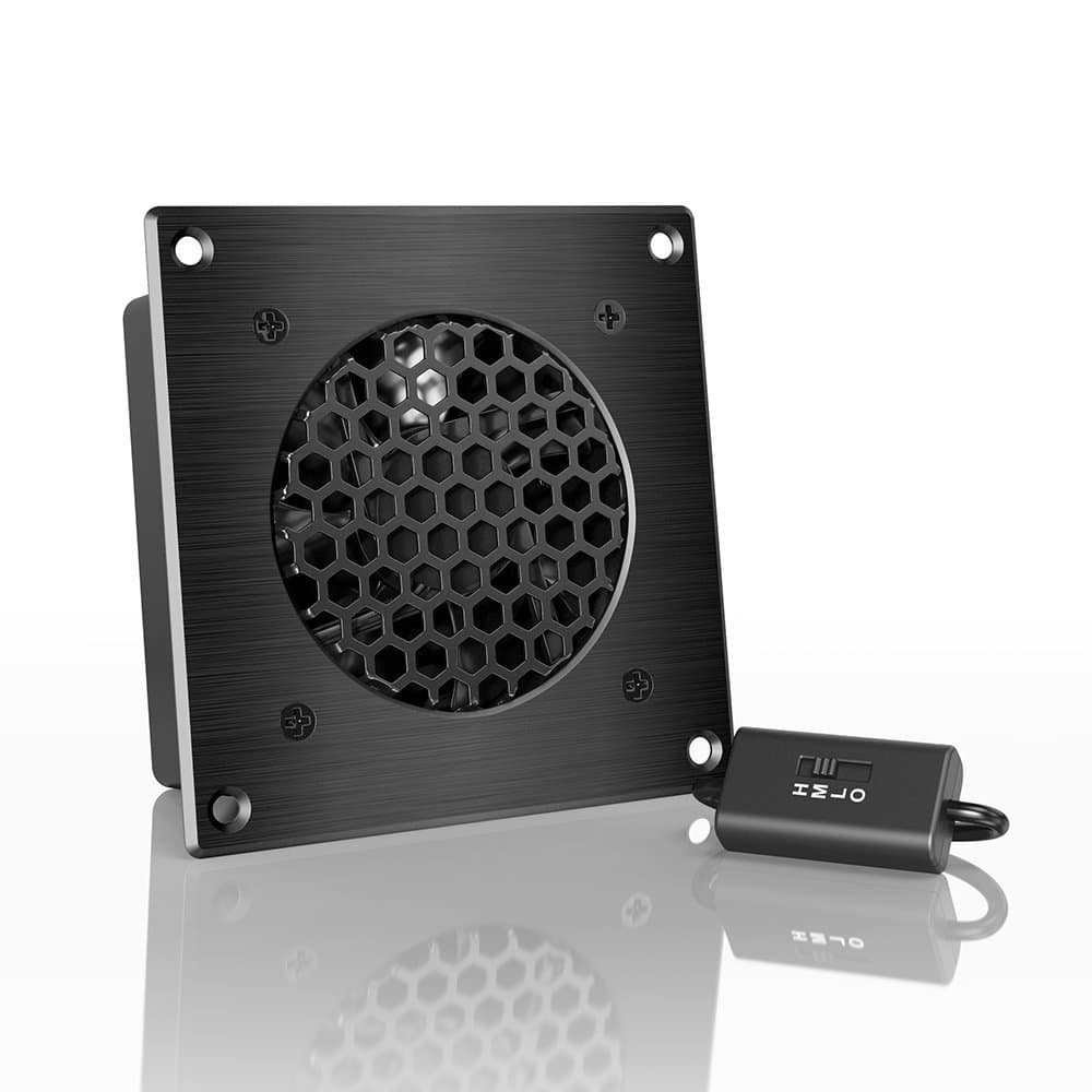 AC Infinity, AIRPLATE S1 Home Theater and AV Cabinet Fan 4"
