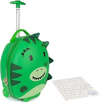 boppi - Children's Suitcase - Tiny Trekker Children's Trolley Suitcase - Boys & Girls Suitcase - Suitable as Cabin Luggage - 17 L