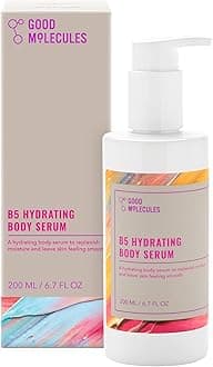 Good Molecules B5 Hydrating Body Serum - Moisturizing Serum with B5 Panthenol, Polyglutamic Acid, and Beta Glucan - Anti-aging Skincare for Body