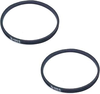 2pcs O-490E Washer Belt Drive Belt Air Washers/Washing Machines, Washing Machines Belt Replacement（Outer Circle Long About 52.5cm）