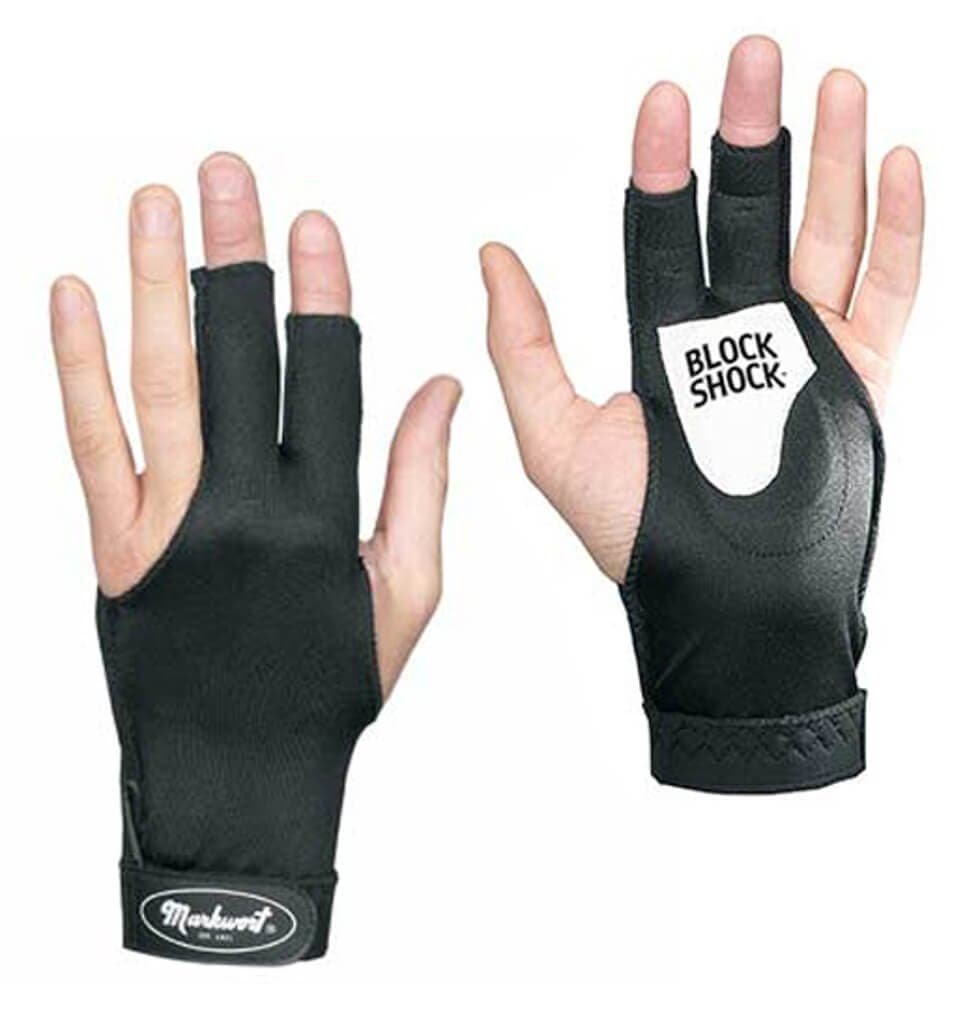 BLOCKSHOCK Padded Glove for Under Baseball Glove