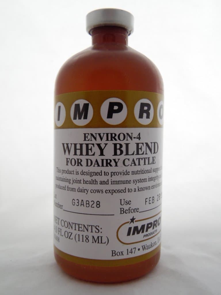 Environ-4 Whey Blend for Dairy Cattle - 4 Fluid Oz. Bottle