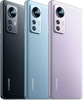 Xiaomi 12 5G + 4G LTE 256GB + 8GB Snapdragon® 8 Gen 1 Global Unlocked 50MP Pro Grade Camera (Not for Verizon Boost At&T Cricket Straight) + (w/Fast Car Charger Bundle) (Blue)