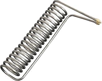 Titanium Tube Cooling Coil Evaporator Heat Exchanger for 5HP Seawater Aquarium Chiller Fish Tank Seafood Pond (5HP-18.5turns)