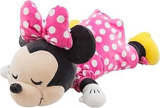 Disney Store Official Minnie Mouse Cuddleez Plush - 23-Inch - Ultra-Soft & Huggable Design - Classic Iconic Character - Perfect Cozy Companion for Fans & Kids Experience & Quality