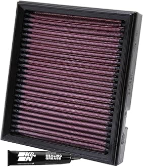 K&N Engine Air Filter: High Performance, Premium, Powersport Air Filter: Fits 2006-2011 BAJAJ (Pulsar 150, Pulsar 180, Pulsar 220, Pulsar 200) BA-2201