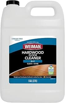 Weiman Hardwood Floor Cleaner - 128 Ounce Refill - Finished Engineered Hardwood Floors