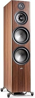 Reserve Series R700 Tower Speaker, 1" Tweeter, a 6.5" Woofers & Dual 8" Long-Throw Drivers, Hi-Res Certified, Dolby Atmos & IMAX Enhanced for Dynamic Home Theater Audio, Walnut Brown