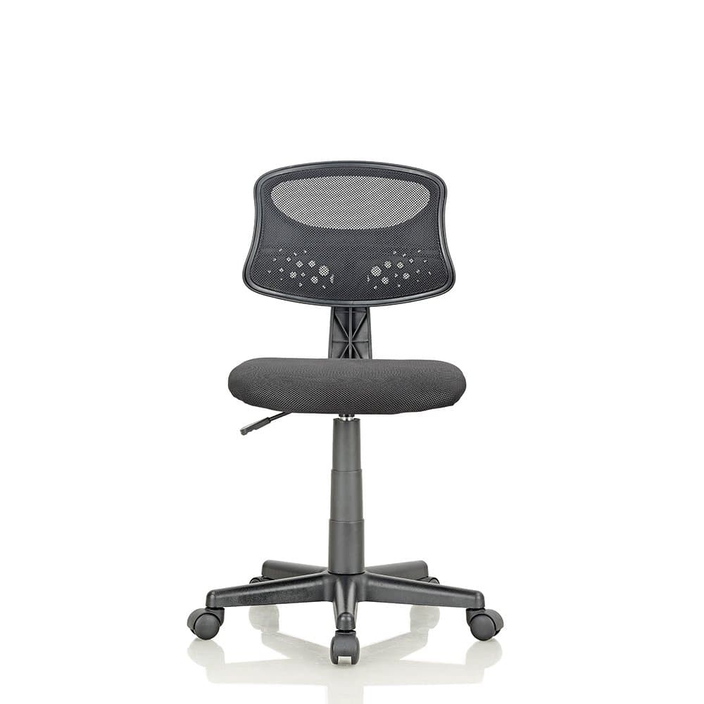 Featherlite Student Revolving Desk Chair (Black)