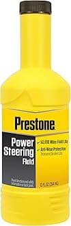 Prestone AS260 Power Steering Fluid, 50,000 Miles, 12 oz.