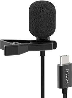 USB C Omnidirectional Lapel MIC