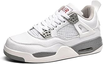 MevoitWomens Mens Air 4 Retro Classic Skate Trainers Lightweight Basketball Shoes Casual Sneakers Work Running Walking Zapatos