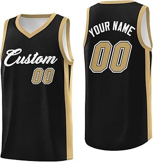 Personalized Your Own Basketball Jersey Sports Shirt Printed Custom Team Name Number Logo for Men Youth