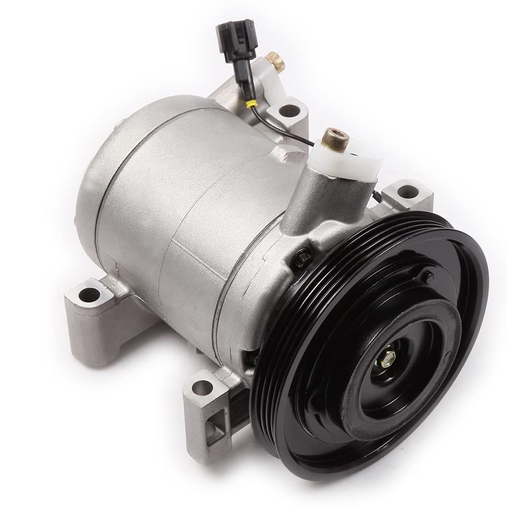 ECCPP AC Compressor with Clutch for Nissan Xterra 3.3L 2000 AC Compressor 4 Grooves DKV14C