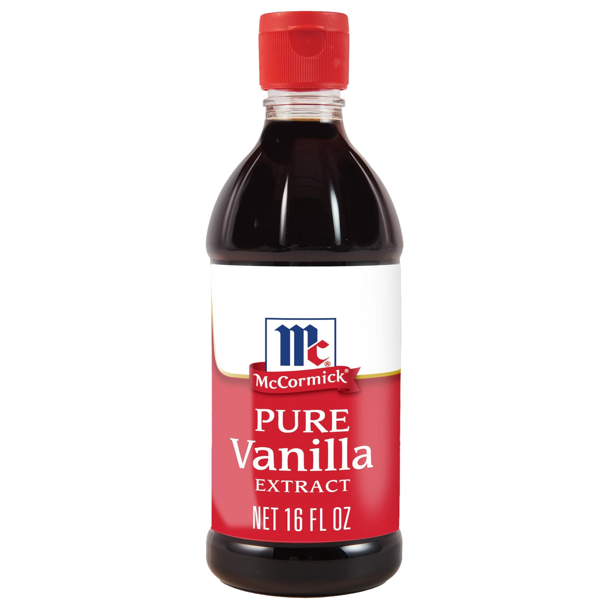 Vanilla Extract, Pure, Gluten Free, Non-GMO, Made with Madagascar Vanilla Beans, 16 fl oz