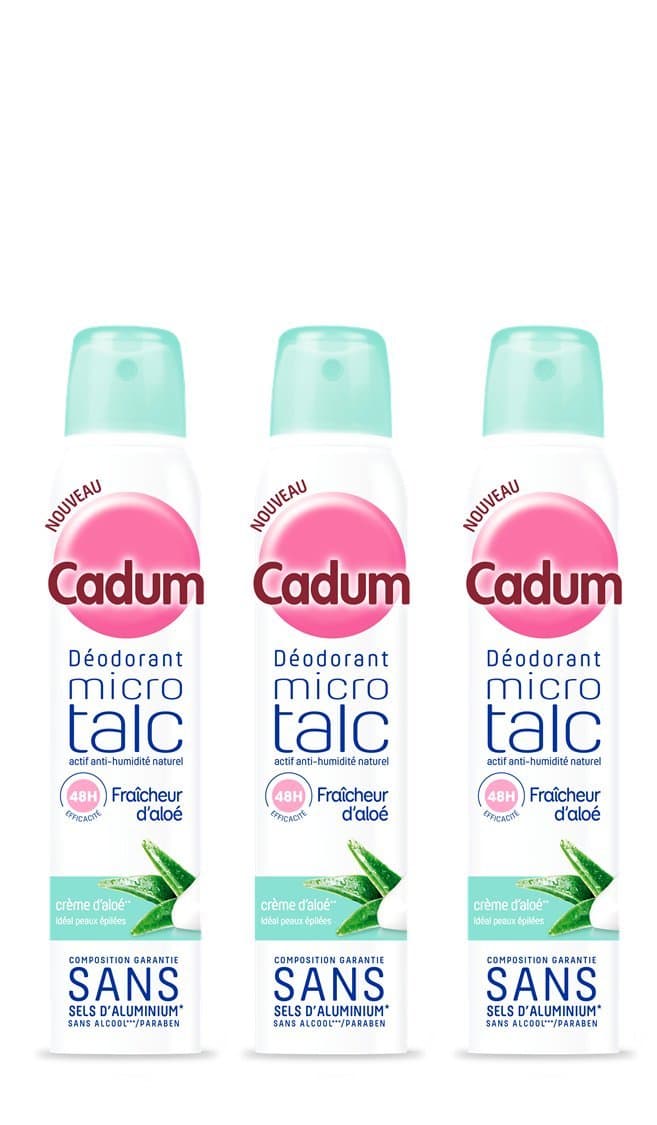 Women's Deodorant Spray micro-talc Fresh Aloe 200 ml – Pack of 3