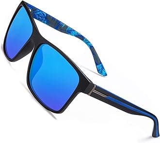 Polarized Sunglasses for Men Women Driving Fishing Mens Sunglasses Rectangular Vintage Sun Glasses