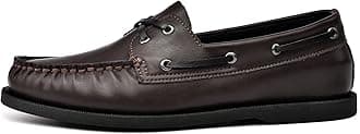 Mens Boat Shoes Leather Casual Dress Shoes Classic Loafers