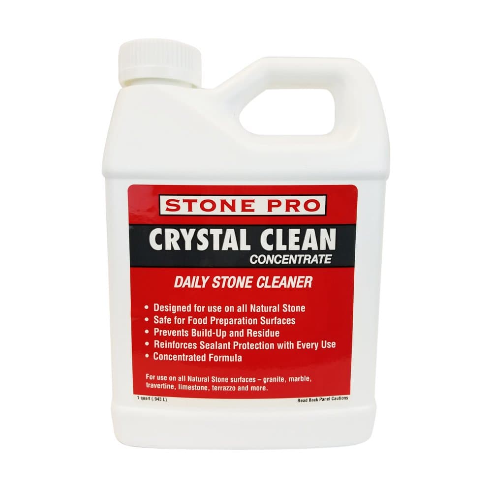 Crystal Clean - Daily Stone and Tile Cleaner - Concentrate - 1 Quart