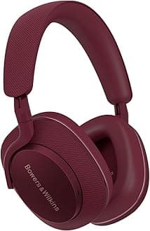 – Px7 S2e Noise Cancelling Wireless Over-Ear Headphones, Qualcomm aptX Adaptive, Quick Charge, 30 Hours Playback, Six Built-In Microphones - Ruby Red