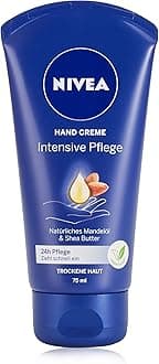 NIVEA Intensive Care Hand Cream (75 ml), Rich Skin Cream with Almond Oil for Intensive Moisture, Hand Care with Unique Nivea Fragrance