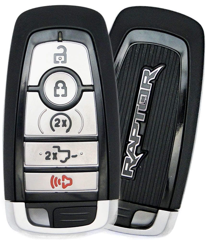 Ford 2018 F-150 Raptor 5-Button OEM Remote Smart Key - Plastic - Pickup Truck - Raptor