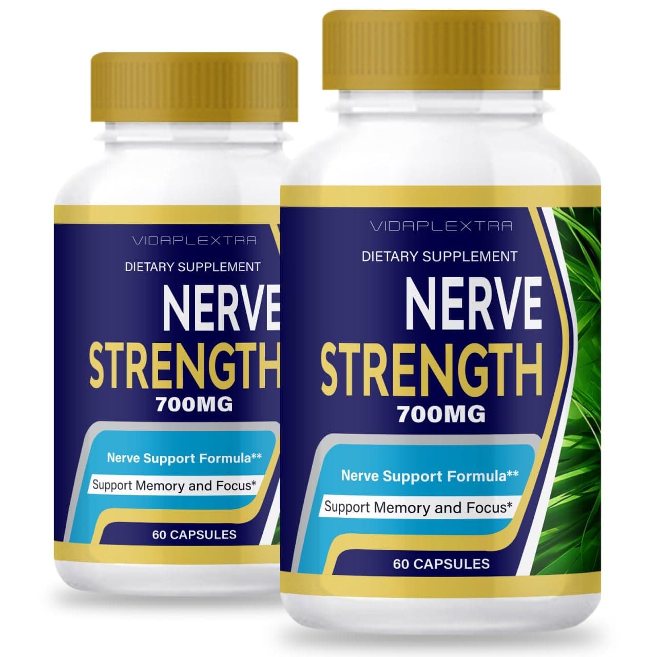 Nerve Strength Capsules - Nerve Strength Capsules (2 Pack, 120 Capsules)