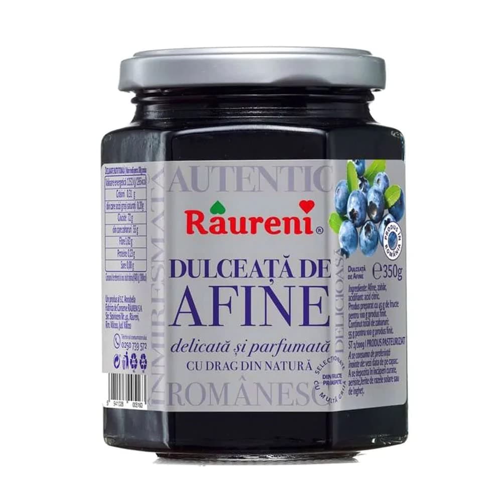 RAURENI BLUEBERRY PRESERVE 350g
