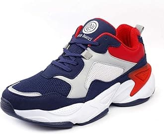 Men Lace Up Running Shoes