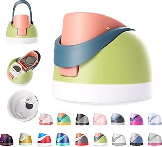 NTIERA Replacement Lid for Owala Freesip Water Bottle, Compatible with Owala Lid and Cap, Premium Accessories for 16oz 24oz 32oz 40oz Bottles,Leak-Proof,BPA-Free(Fruit Green)