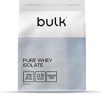 Pure Whey Protein Isolate, Protein Powder Shake, Salted Caramel, 1 kg, Packaging May Vary