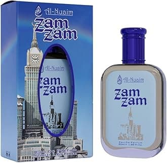 Al-Nuaim Zam Zam Eau De Parfum for Men & Women - 50ml | EDP Perfume | Long Lasting & Luxury Fragrance