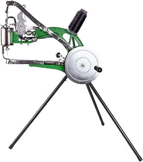 Manual Leather Sewing Machine,Shoe Sewing Machine,Cobbler Sewing Machine,Heavy Duty Leather Sewing Machine,Hand Crank Sewing Machine,Machines For Repairing Shoes(Aluminum)